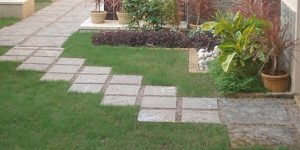 Landscaped Courtyard